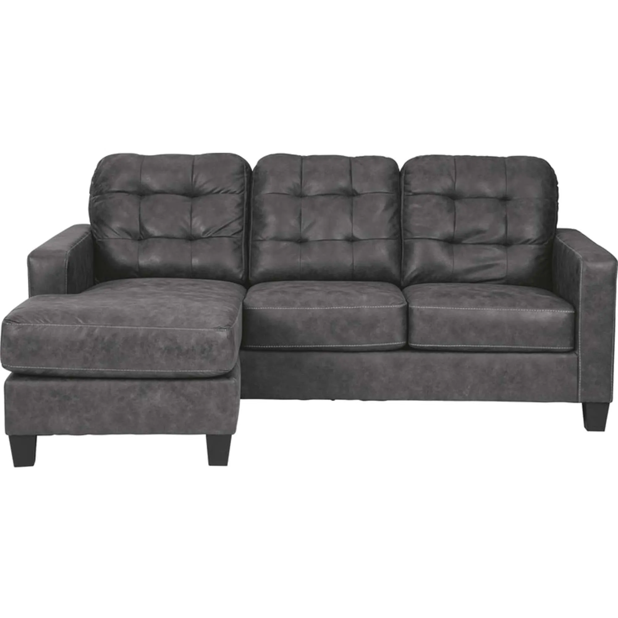 Venaldi Queen Sofa Chaise Sleeper in Gray