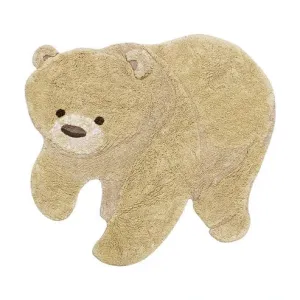 Washable Animal Cotton Rug Bear