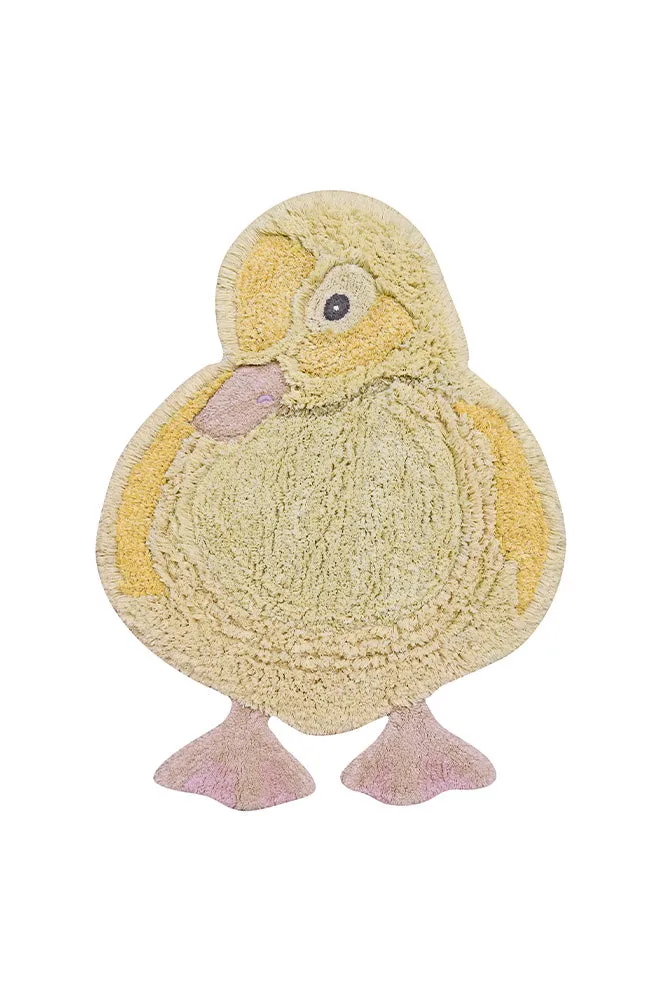 WASHABLE ANIMAL COTTON RUG DUCKY